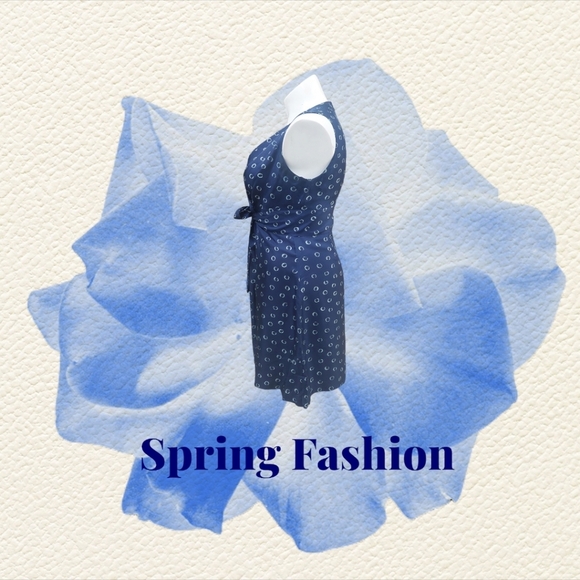 Talbots Pure Silk Dress Petite Size 12 - Picture 5 of 10